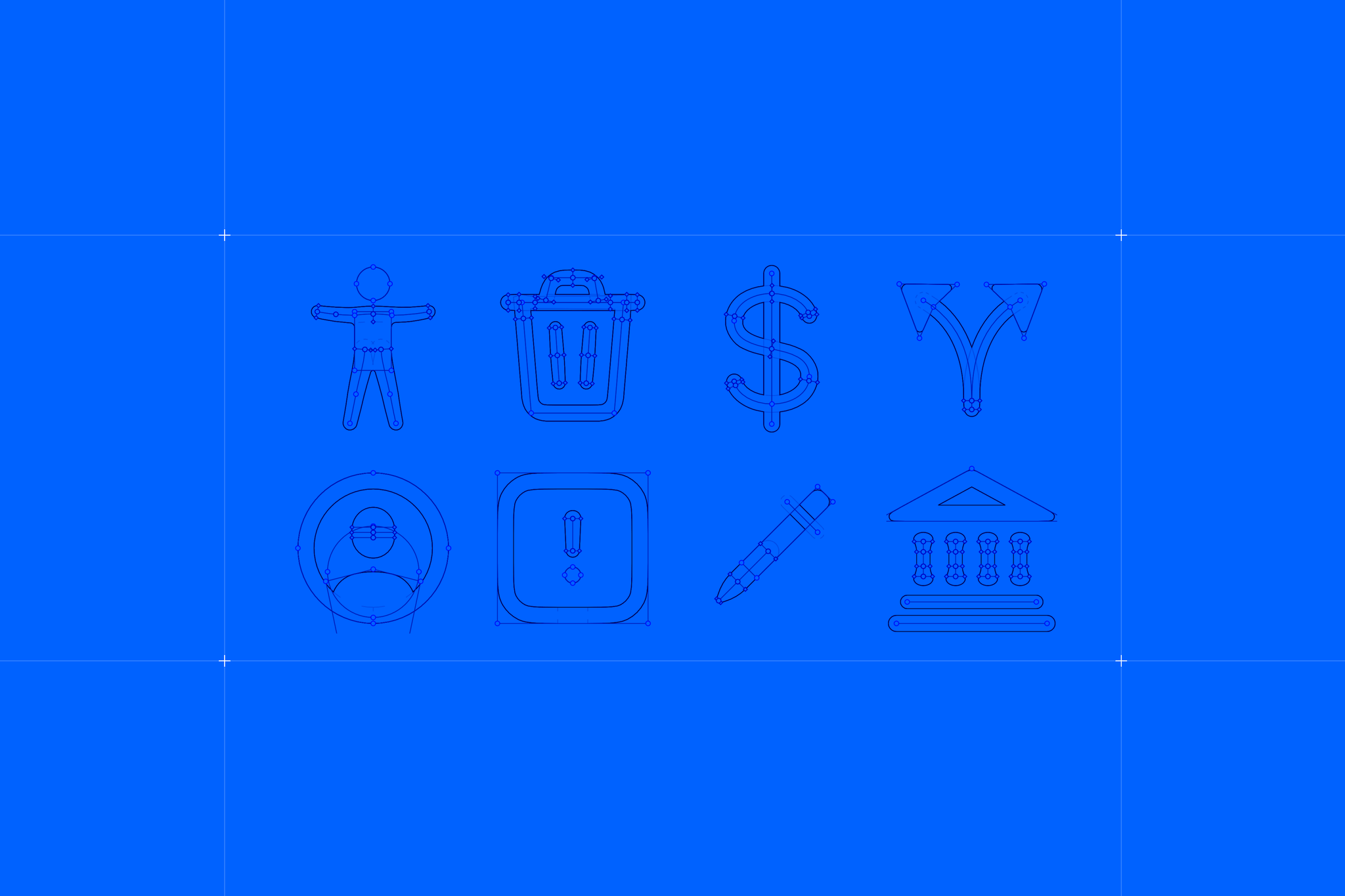 Copilot Money icons curves and shapes